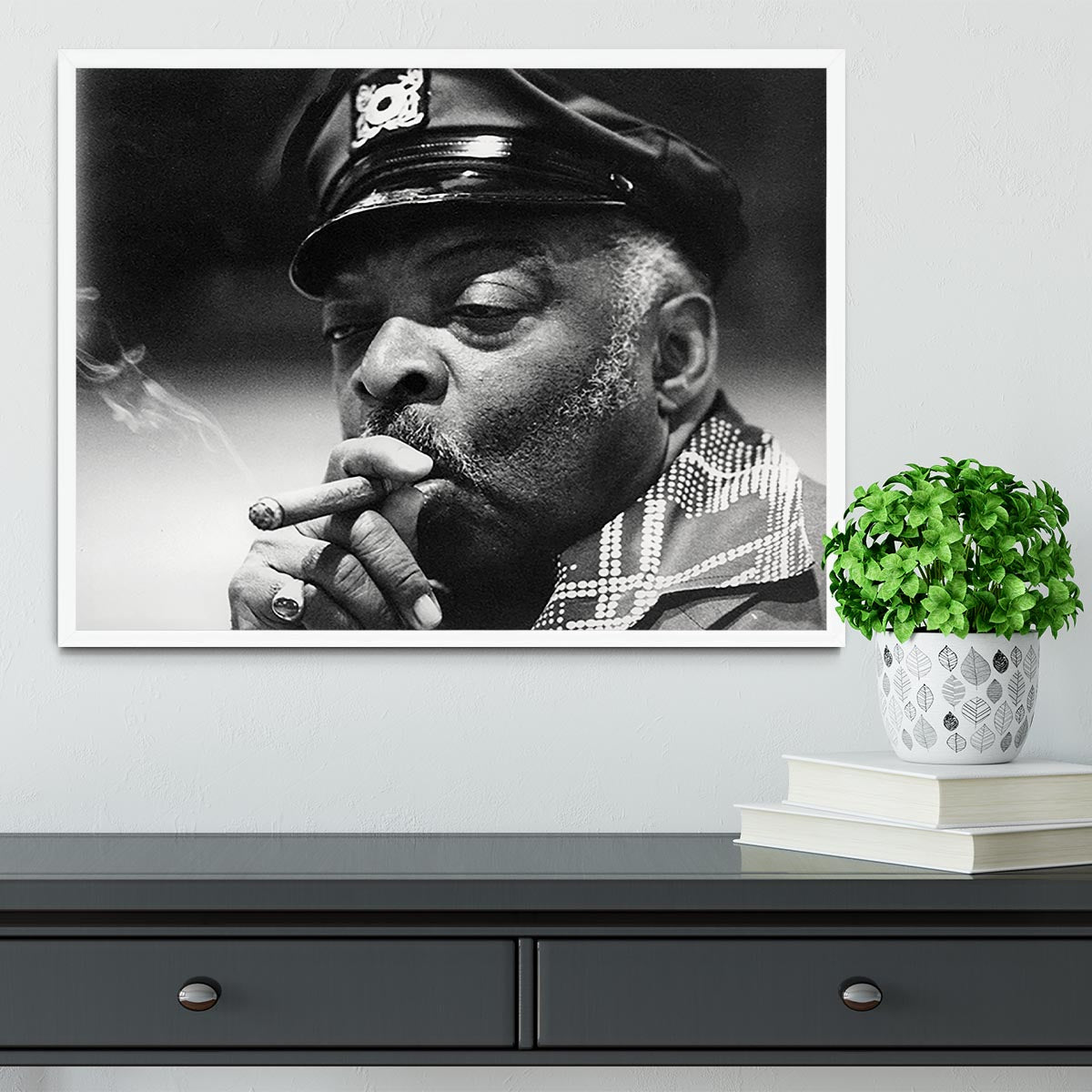 Count Basie Framed Print - Canvas Art Rocks -6