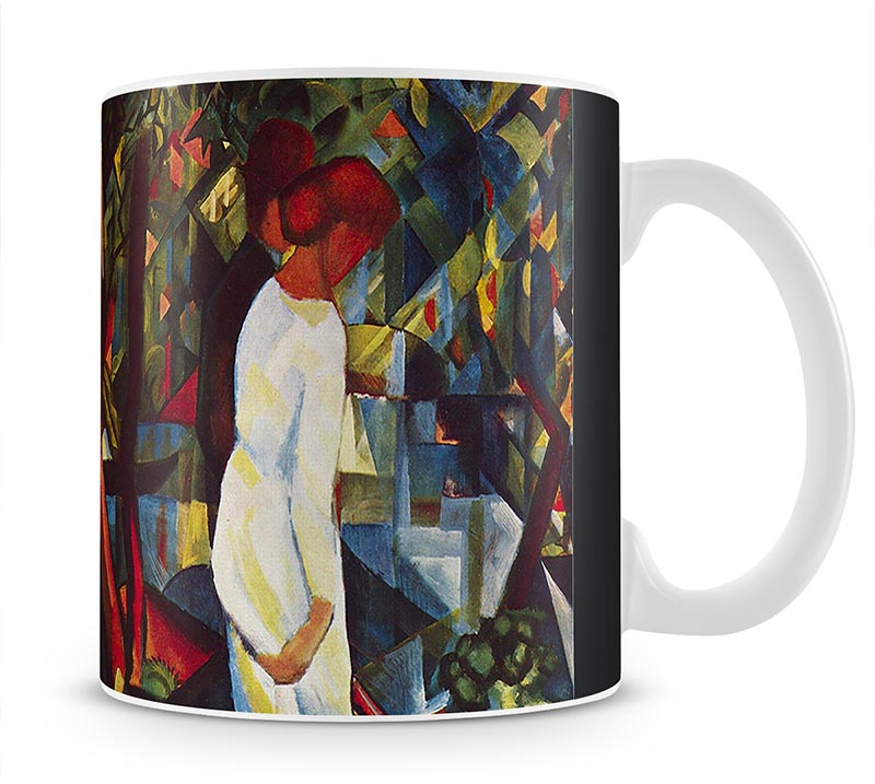 Couple in the forest by Macke Mug - Canvas Art Rocks - 1