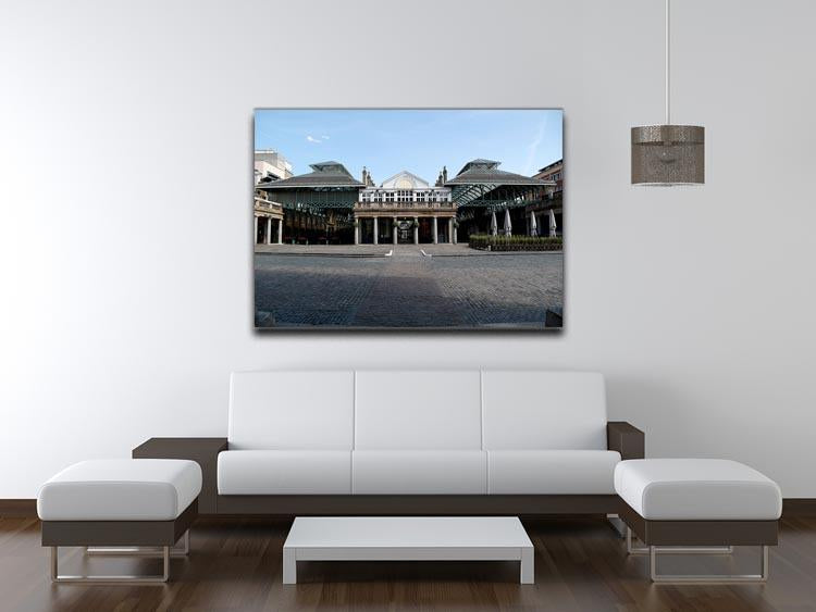 Covent Garden London under Lockdown 2020 Canvas Print or Poster