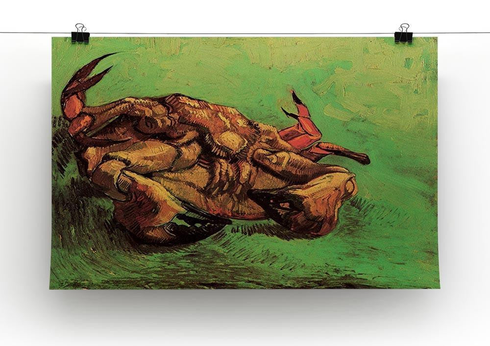 Crab on Its Back by Van Gogh Canvas Print & Poster - Canvas Art Rocks - 2