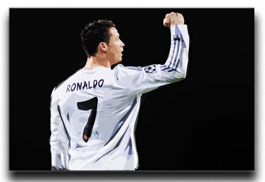 Cristiano Ronaldo Print - Canvas Art Rocks - 1