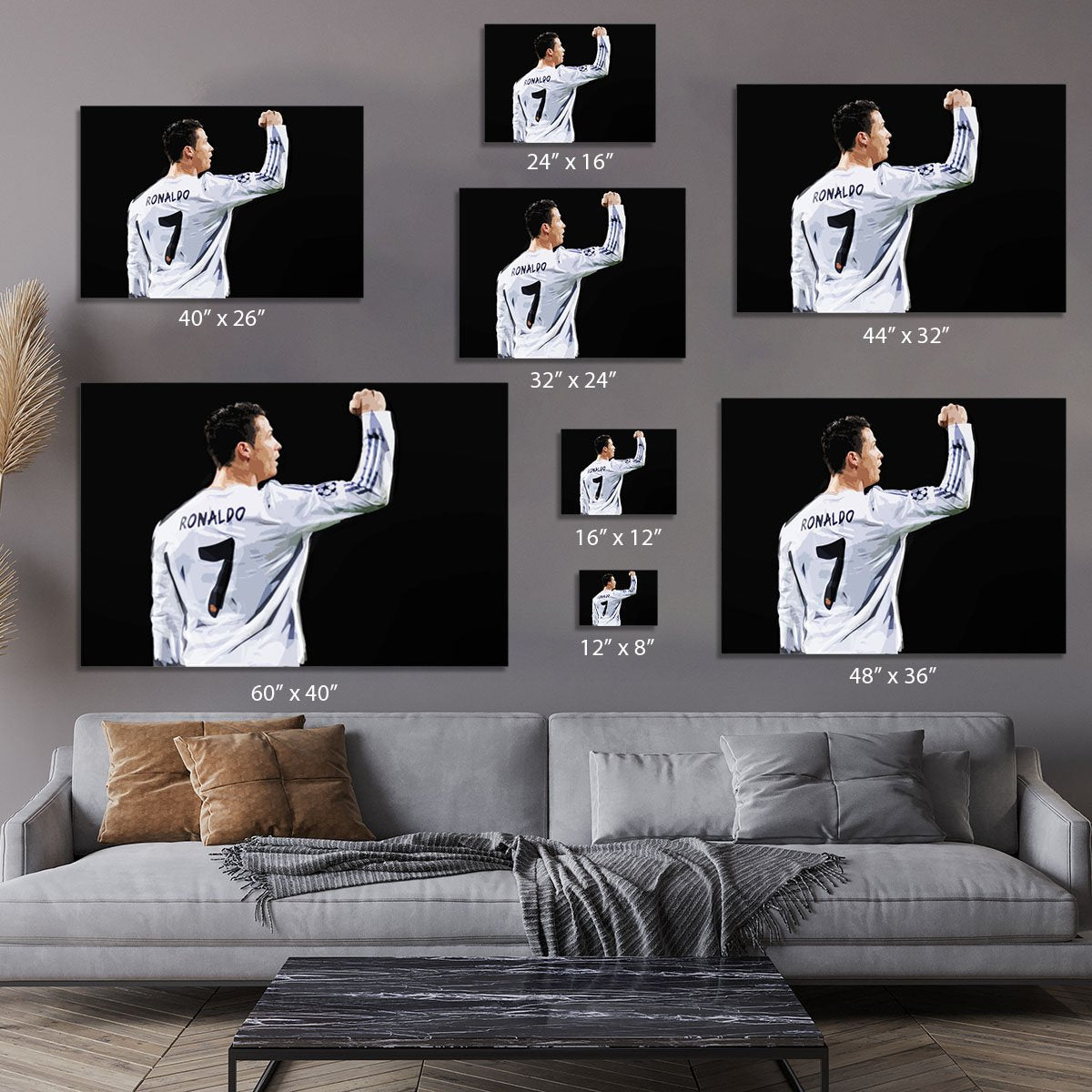 Cristiano Ronaldo Canvas Print or Poster