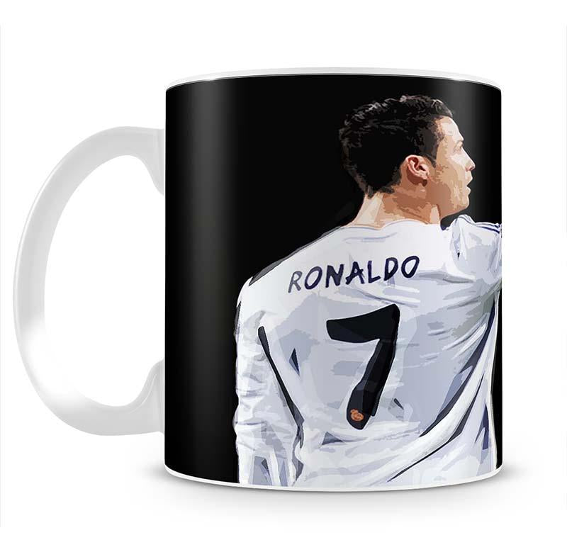 Cristiano Ronaldo Mug - Canvas Art Rocks - 2