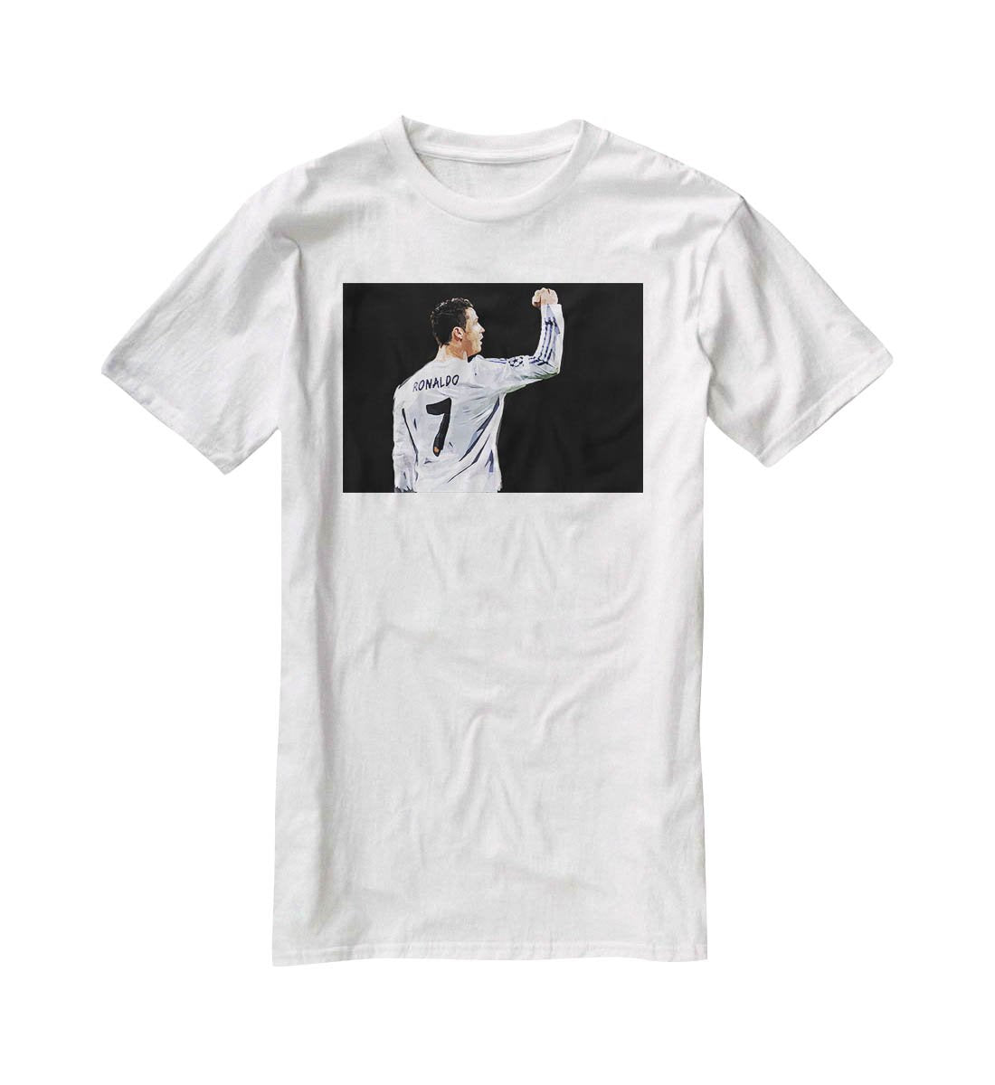Cristiano Ronaldo T-Shirt - Canvas Art Rocks - 5