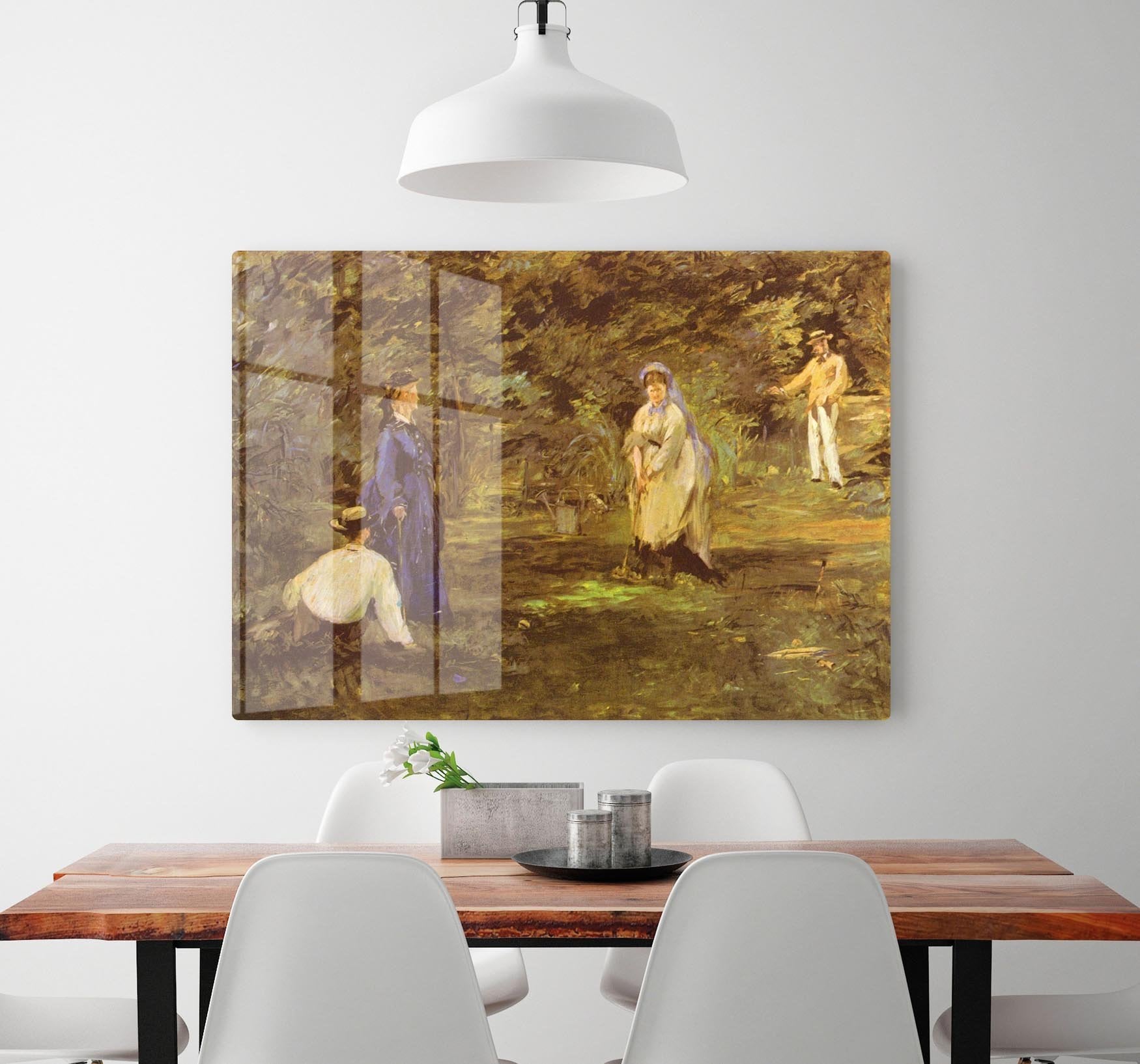 Croquet Party by Manet HD Metal Print