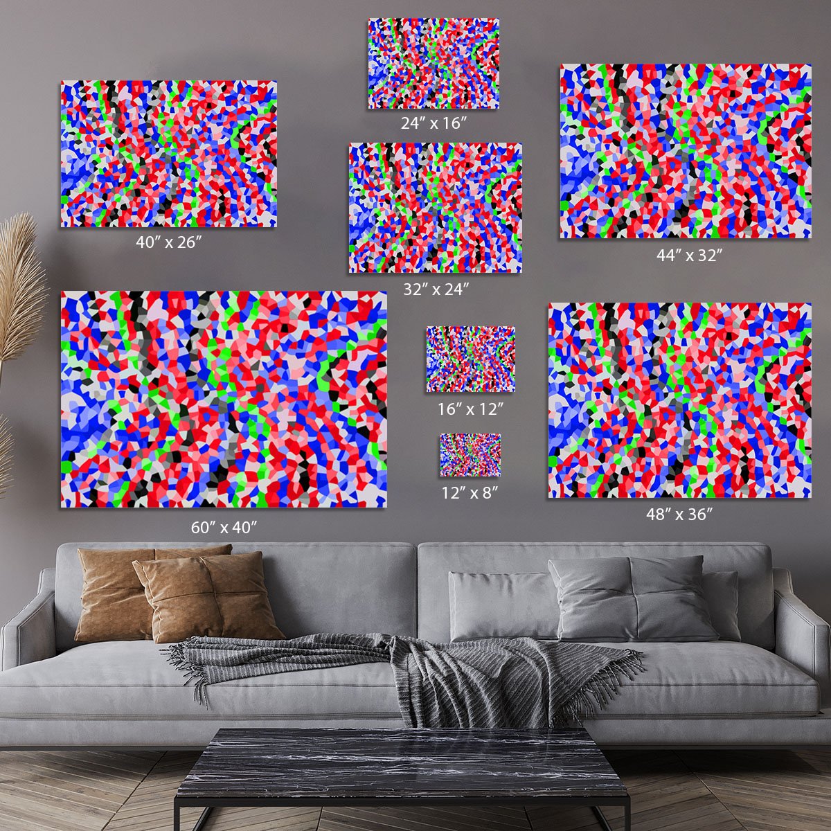 Crystallise Canvas Print or Poster