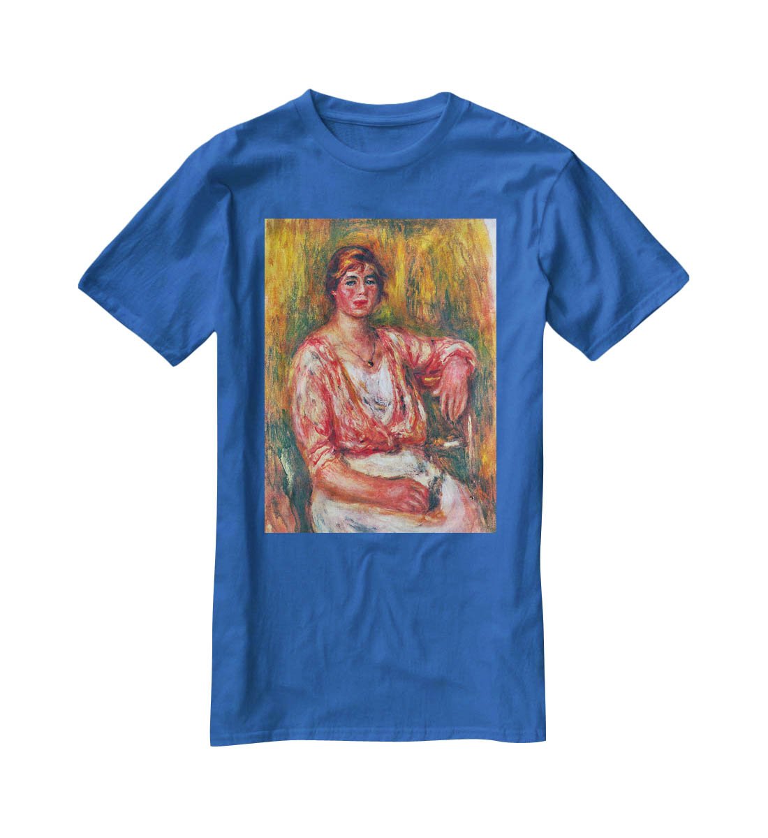 Dairymaid by Renoir T-Shirt - Canvas Art Rocks - 2