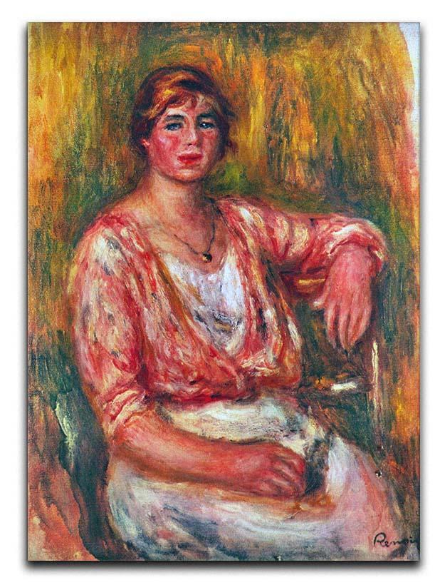 Dairymaid by Renoir Canvas Print or Poster  - Canvas Art Rocks - 1