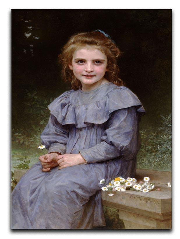 Daisies By Bouguereau Canvas Print or Poster  - Canvas Art Rocks - 1