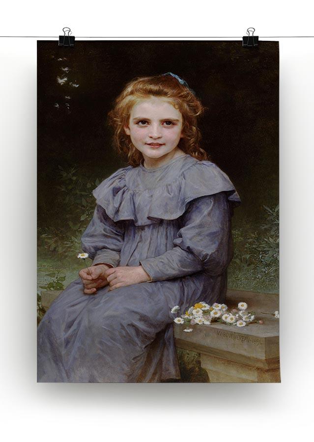 Daisies By Bouguereau Canvas Print or Poster - Canvas Art Rocks - 2