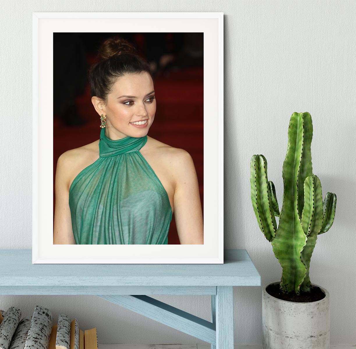 Daisy Ridley Framed Print - Canvas Art Rocks - 5