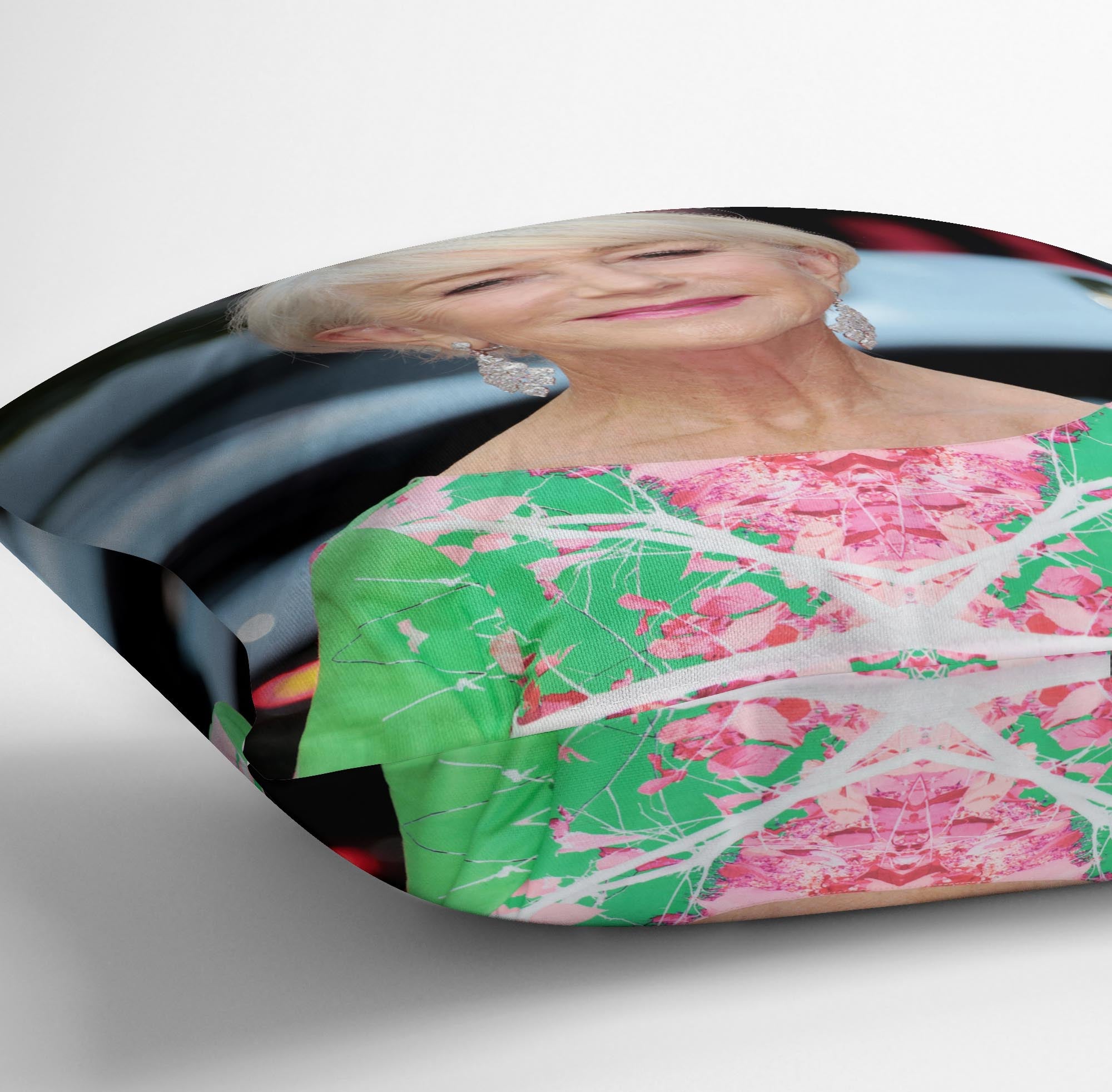 Dame Helen Mirren Cushion - Canvas Art Rocks - 3