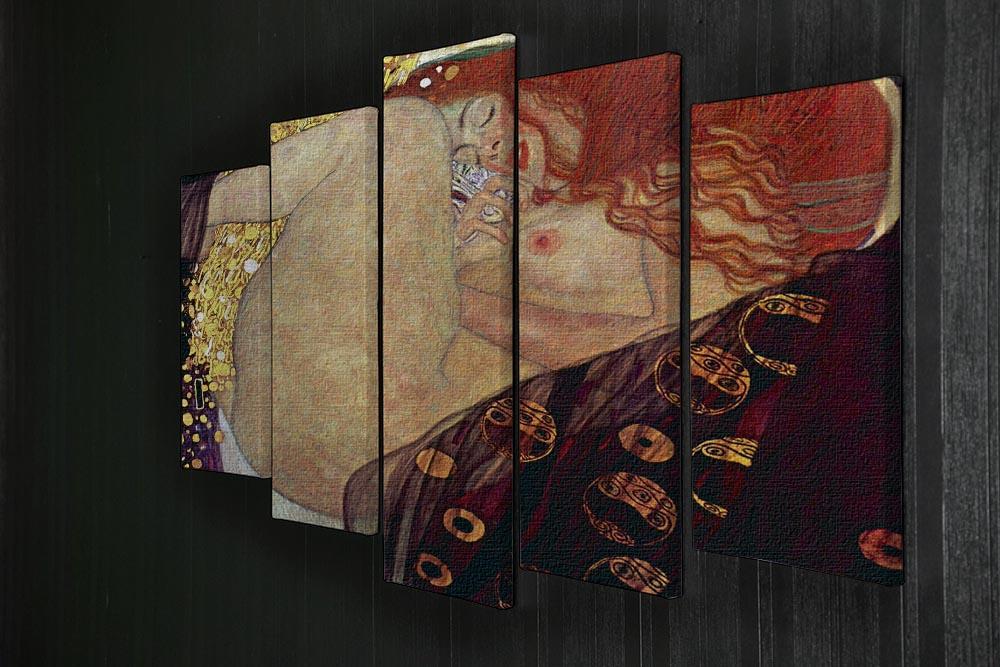 Danae by Klimt 5 Split Panel Canvas - Canvas Art Rocks - 2