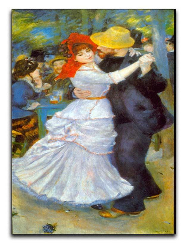 Dance at Bougival by Renoir Canvas Print or Poster  - Canvas Art Rocks - 1
