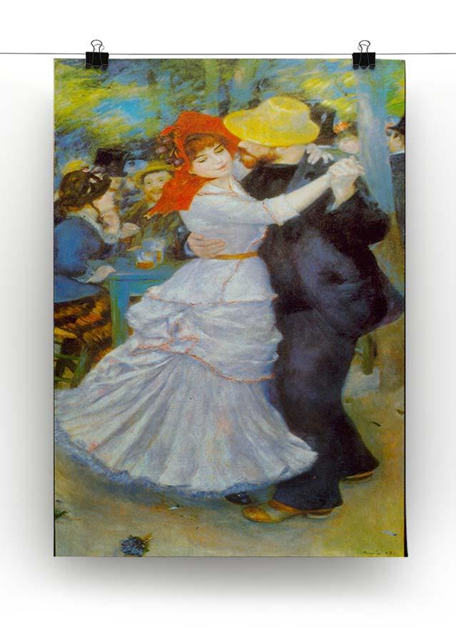 Dance at Bougival by Renoir Canvas Print or Poster - Canvas Art Rocks - 2