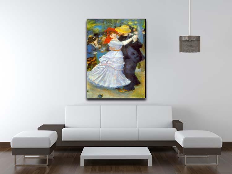 Dance at Bougival by Renoir Canvas Print or Poster - Canvas Art Rocks - 4
