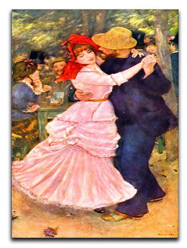 Dance in Bougival by Renoir Canvas Print or Poster  - Canvas Art Rocks - 1