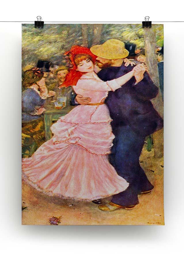 Dance in Bougival by Renoir Canvas Print or Poster - Canvas Art Rocks - 2