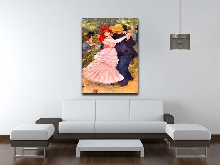 Dance in Bougival by Renoir Canvas Print or Poster - Canvas Art Rocks - 4