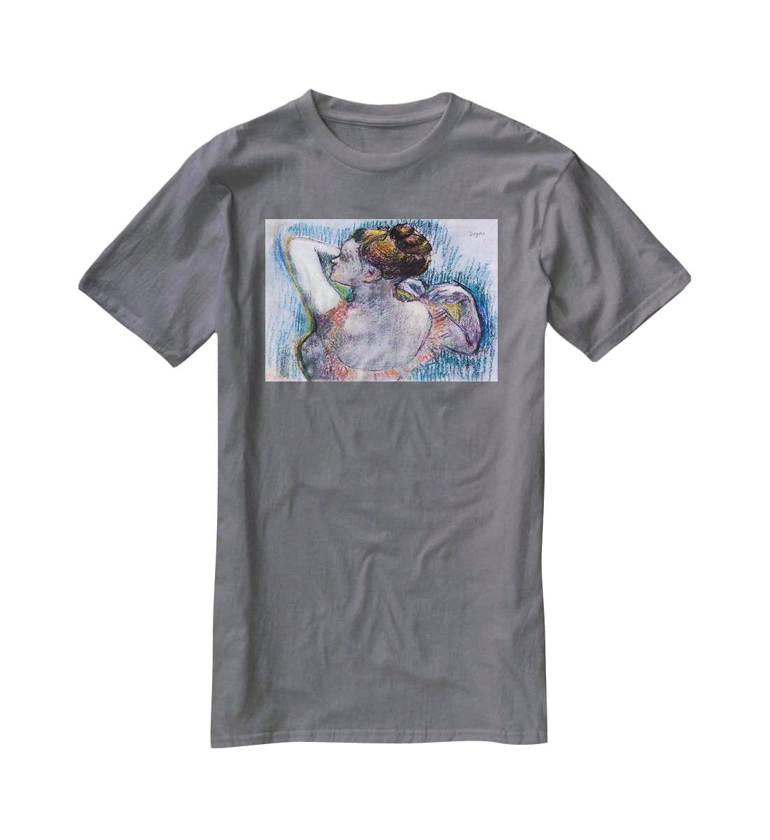 Dancer 1 by Degas T-Shirt - Canvas Art Rocks - 3