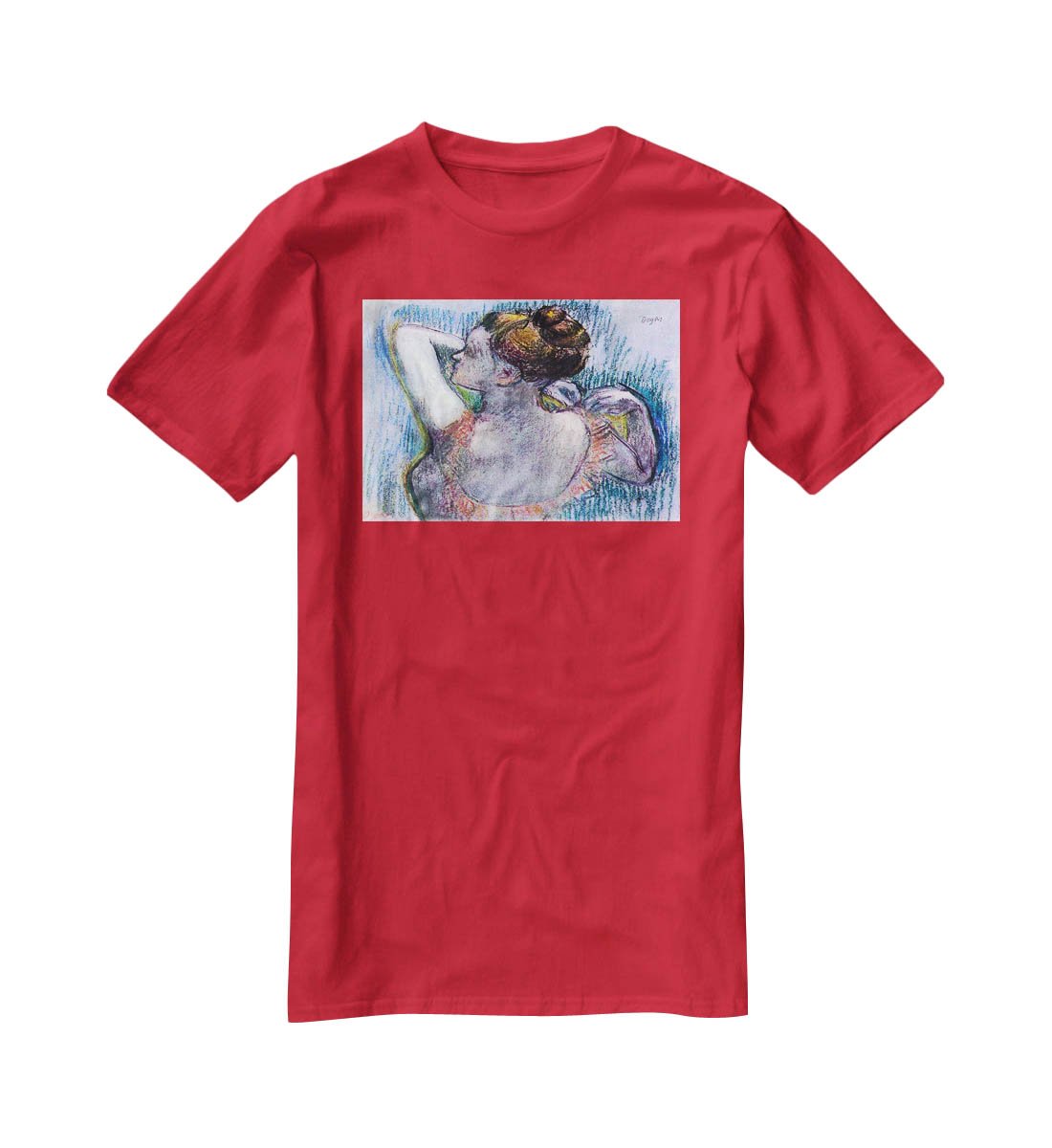 Dancer 1 by Degas T-Shirt - Canvas Art Rocks - 4