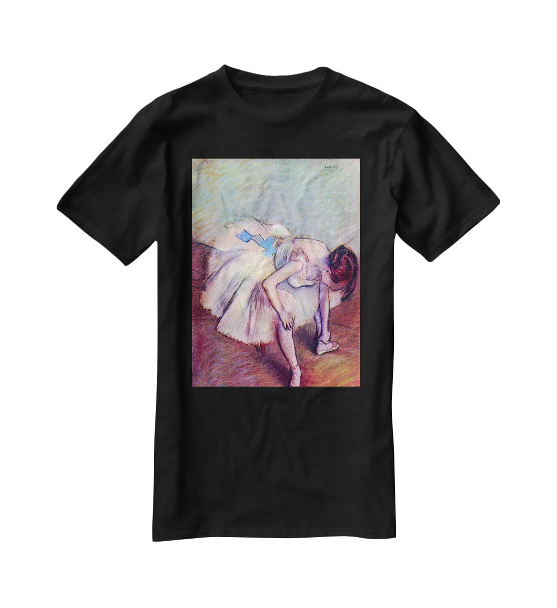 Dancer 2 by Degas T-Shirt - Canvas Art Rocks - 1