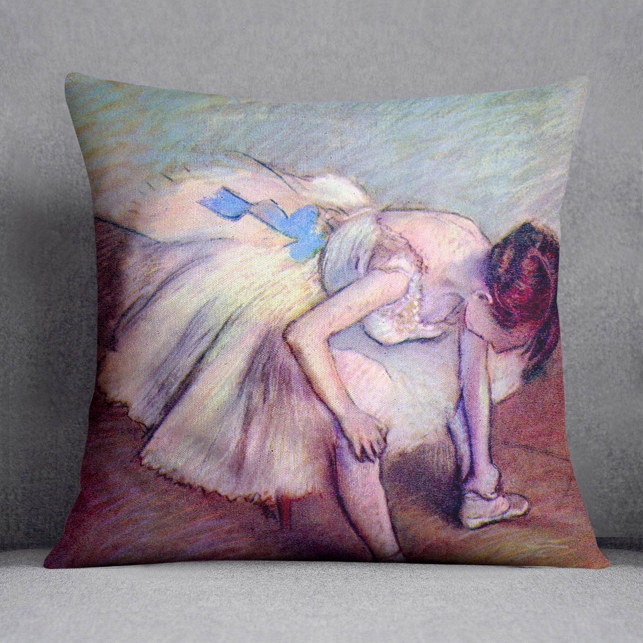 Dancer 2 by Degas Cushion