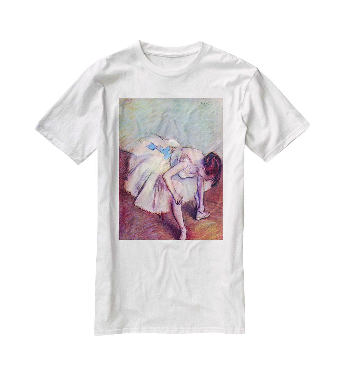 Dancer 2 by Degas T-Shirt - Canvas Art Rocks - 5