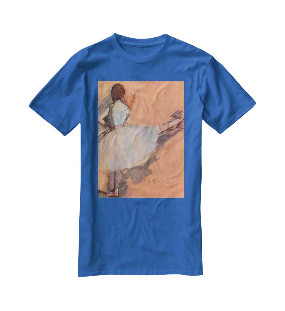Dancer at the bar 1 by Degas T-Shirt - Canvas Art Rocks - 2