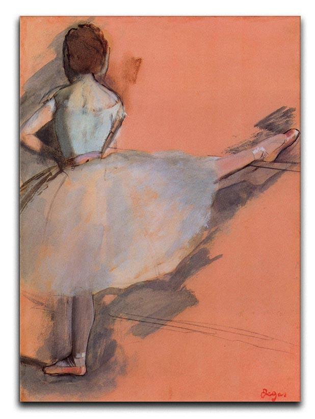 Dancer at the bar 1 by Degas Canvas Print or Poster - Canvas Art Rocks - 1