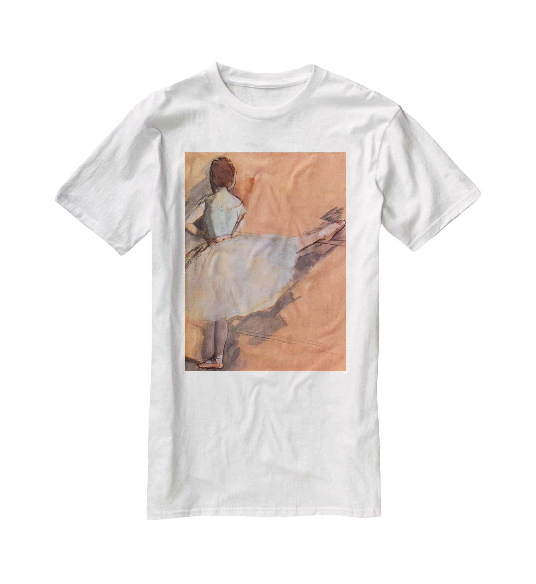 Dancer at the bar 1 by Degas T-Shirt - Canvas Art Rocks - 5