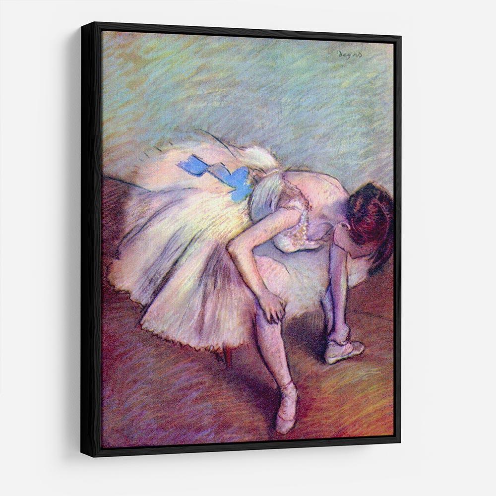 Dancer bent over by Degas HD Metal Print - Canvas Art Rocks - 6