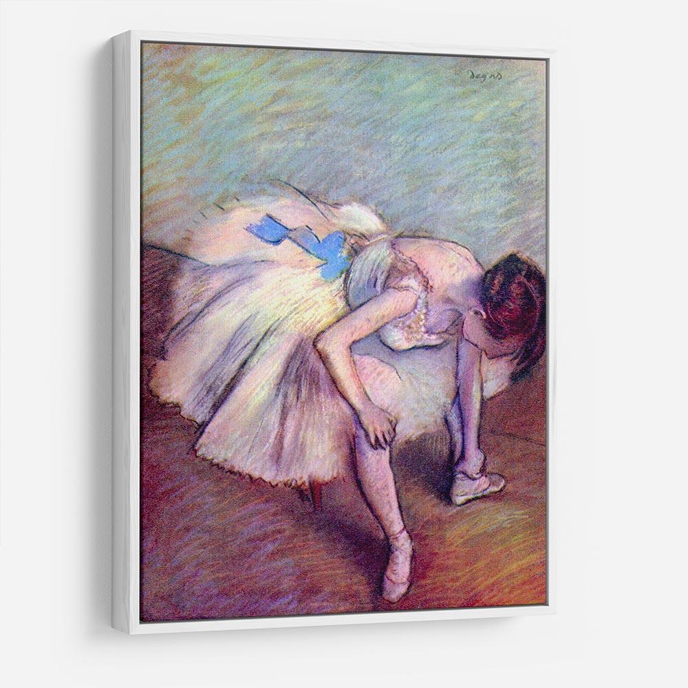 Dancer bent over by Degas HD Metal Print - Canvas Art Rocks - 7