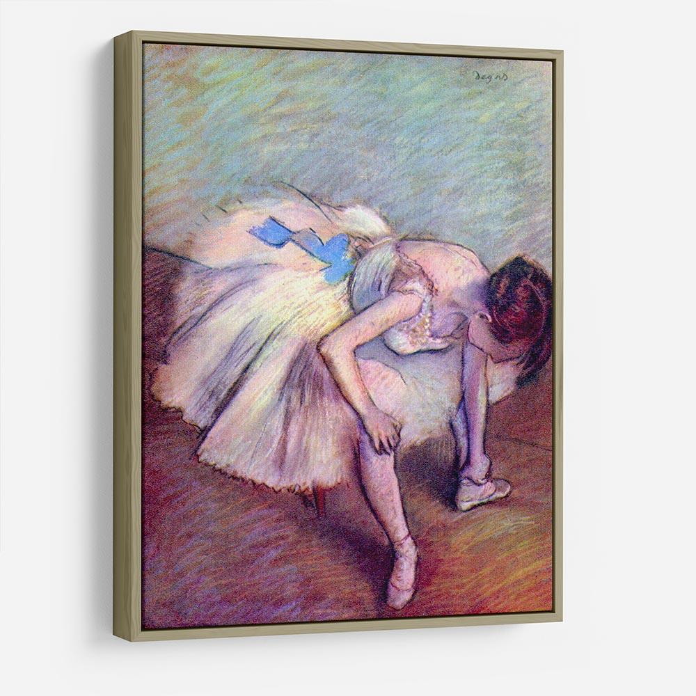 Dancer bent over by Degas HD Metal Print - Canvas Art Rocks - 8