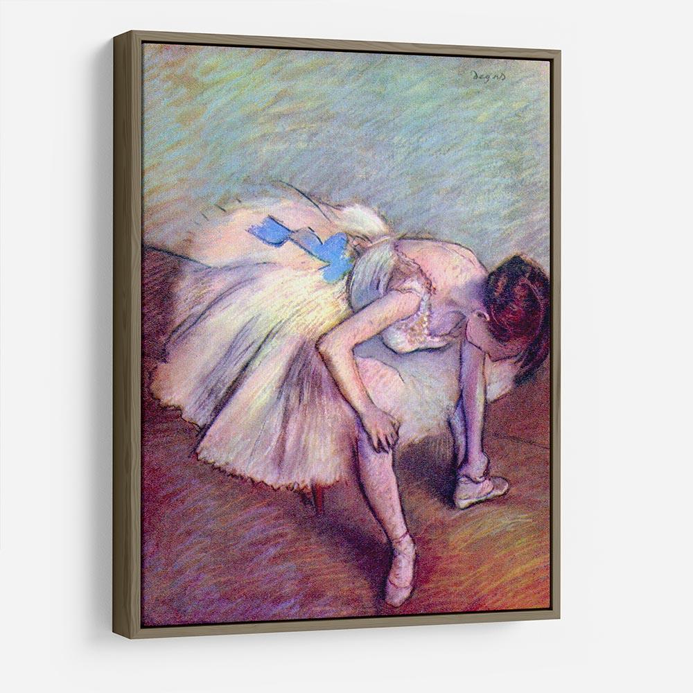 Dancer bent over by Degas HD Metal Print - Canvas Art Rocks - 10
