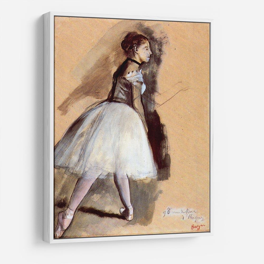 Dancer in step position 1 by Degas HD Metal Print - Canvas Art Rocks - 7
