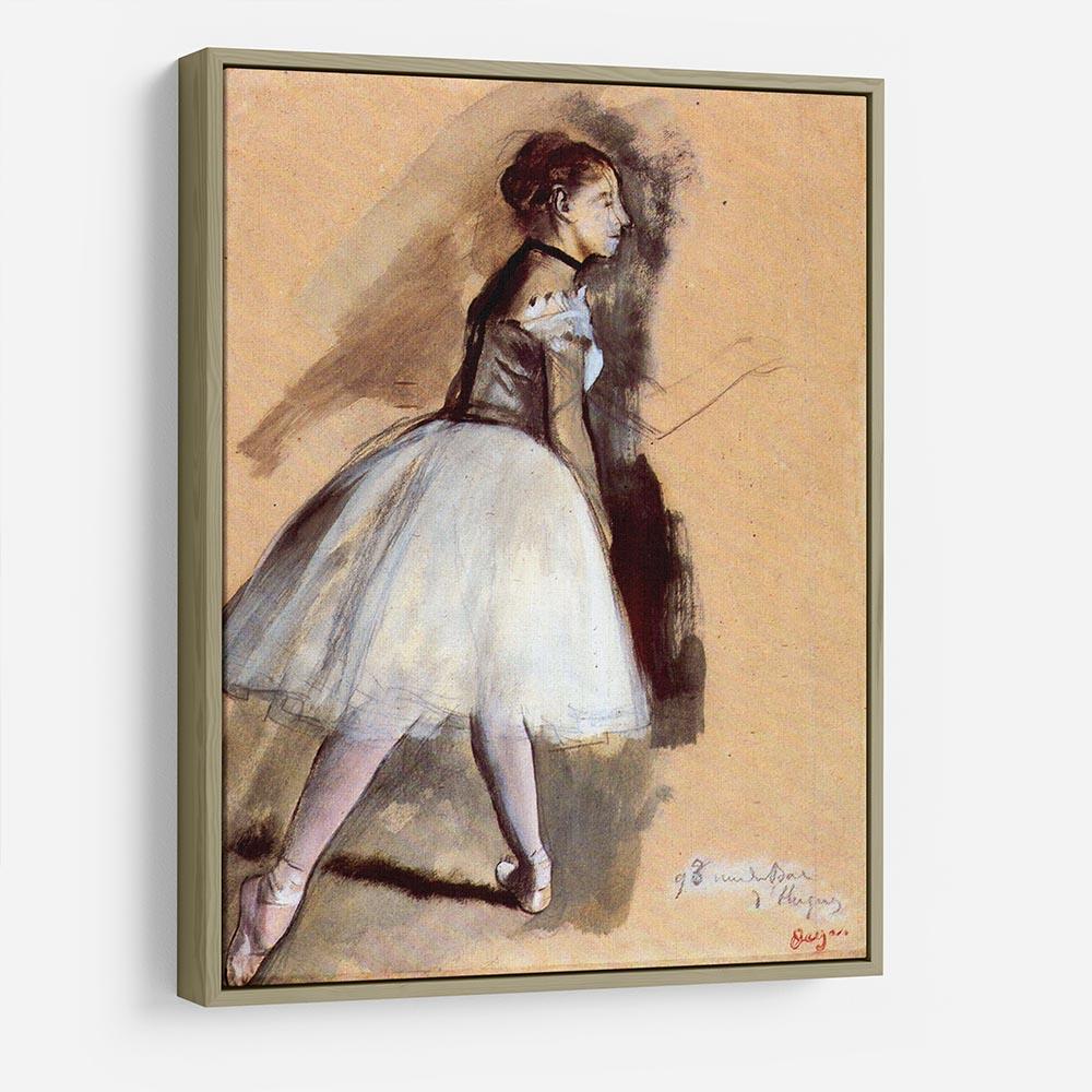 Dancer in step position 1 by Degas HD Metal Print - Canvas Art Rocks - 8