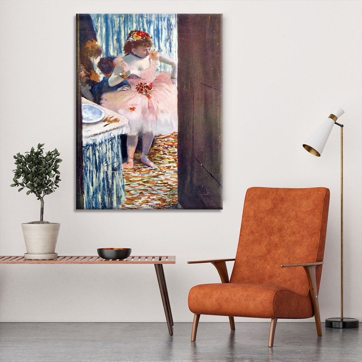 Dancer in the Loge by Degas Canvas Print or Poster