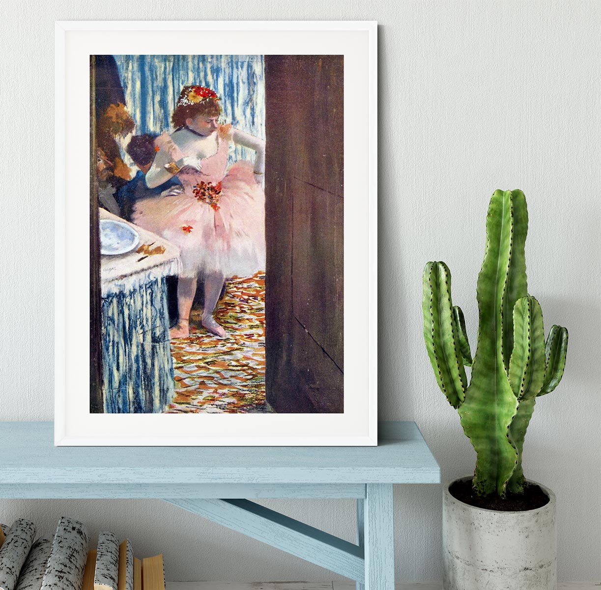 Dancer in the Loge by Degas Framed Print - Canvas Art Rocks - 5