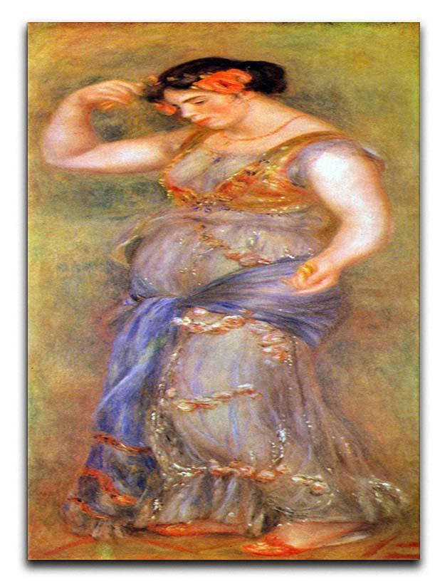 Dancer with castanets by Renoir Canvas Print or Poster  - Canvas Art Rocks - 1