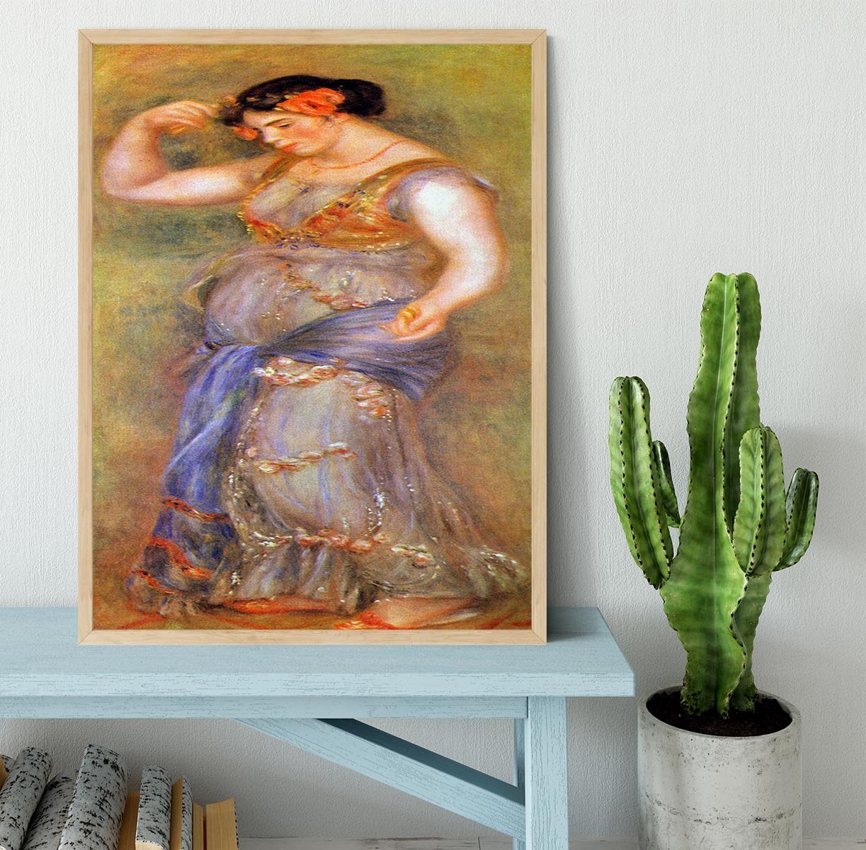 Dancer with castanets by Renoir Framed Print - Canvas Art Rocks - 4
