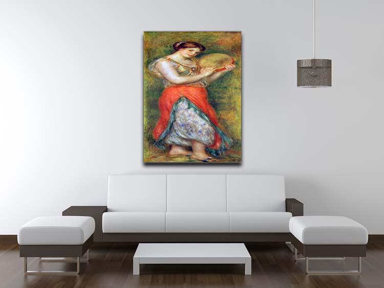 Dancer with tamborine by Renoir Canvas Print or Poster - Canvas Art Rocks - 4