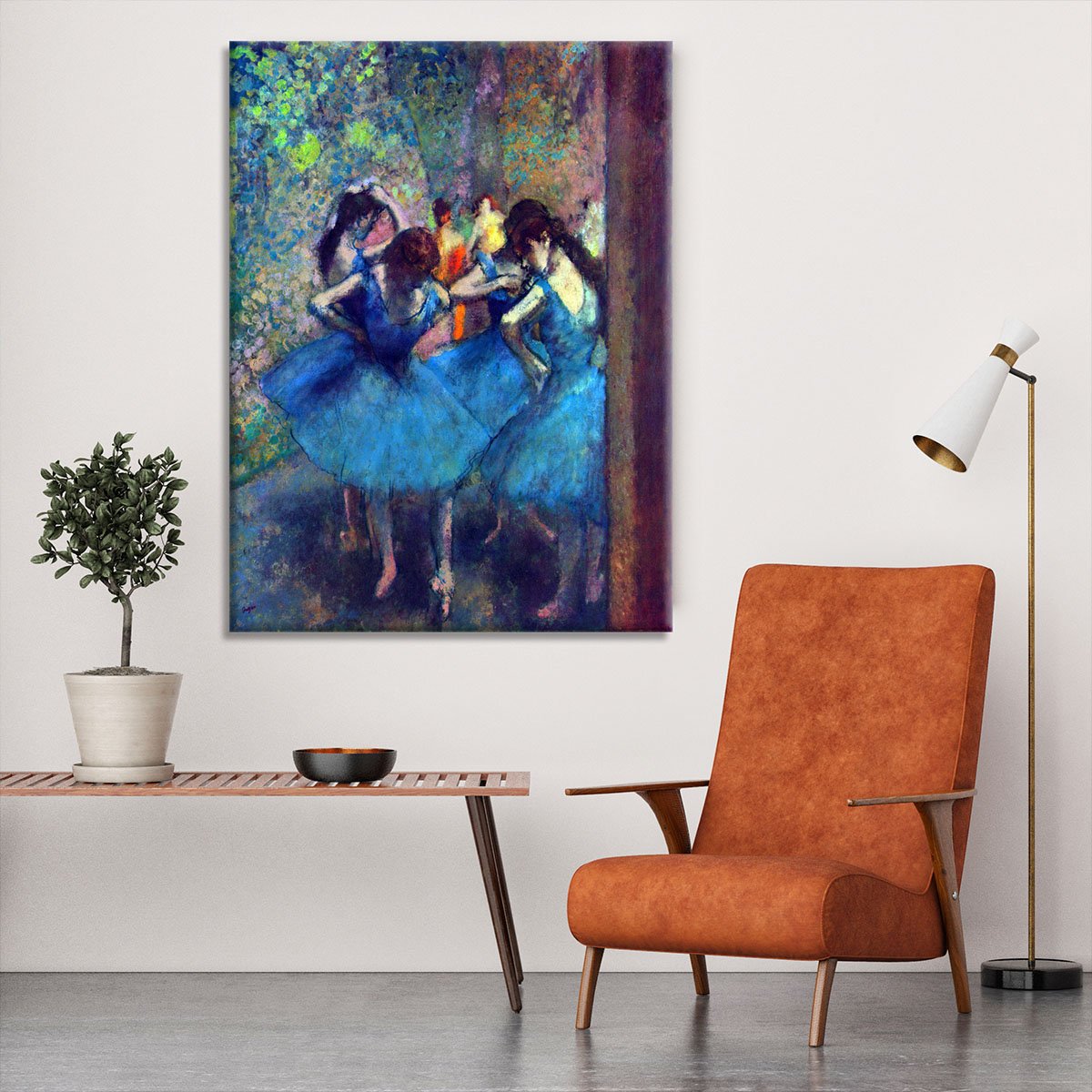 Dancers 1 by Degas Canvas Print or Poster