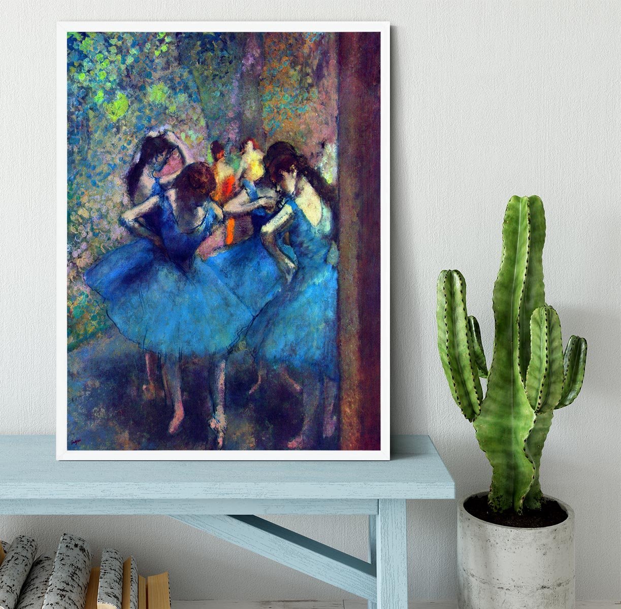 Dancers 1 by Degas Framed Print - Canvas Art Rocks -6