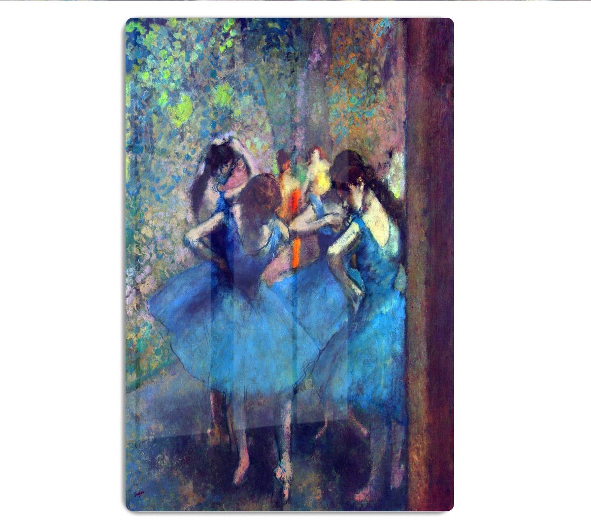 Dancers 1 by Degas HD Metal Print - Canvas Art Rocks - 1