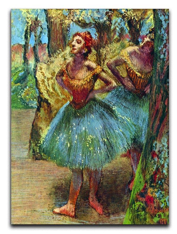 Dancers 2 by Degas Canvas Print or Poster - Canvas Art Rocks - 1