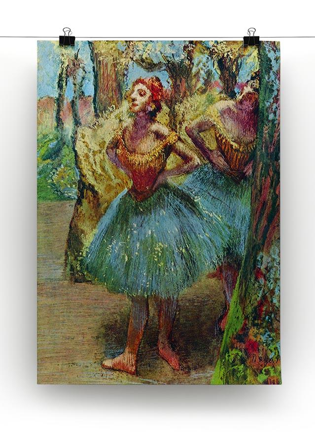 Dancers 2 by Degas Canvas Print or Poster - Canvas Art Rocks - 2
