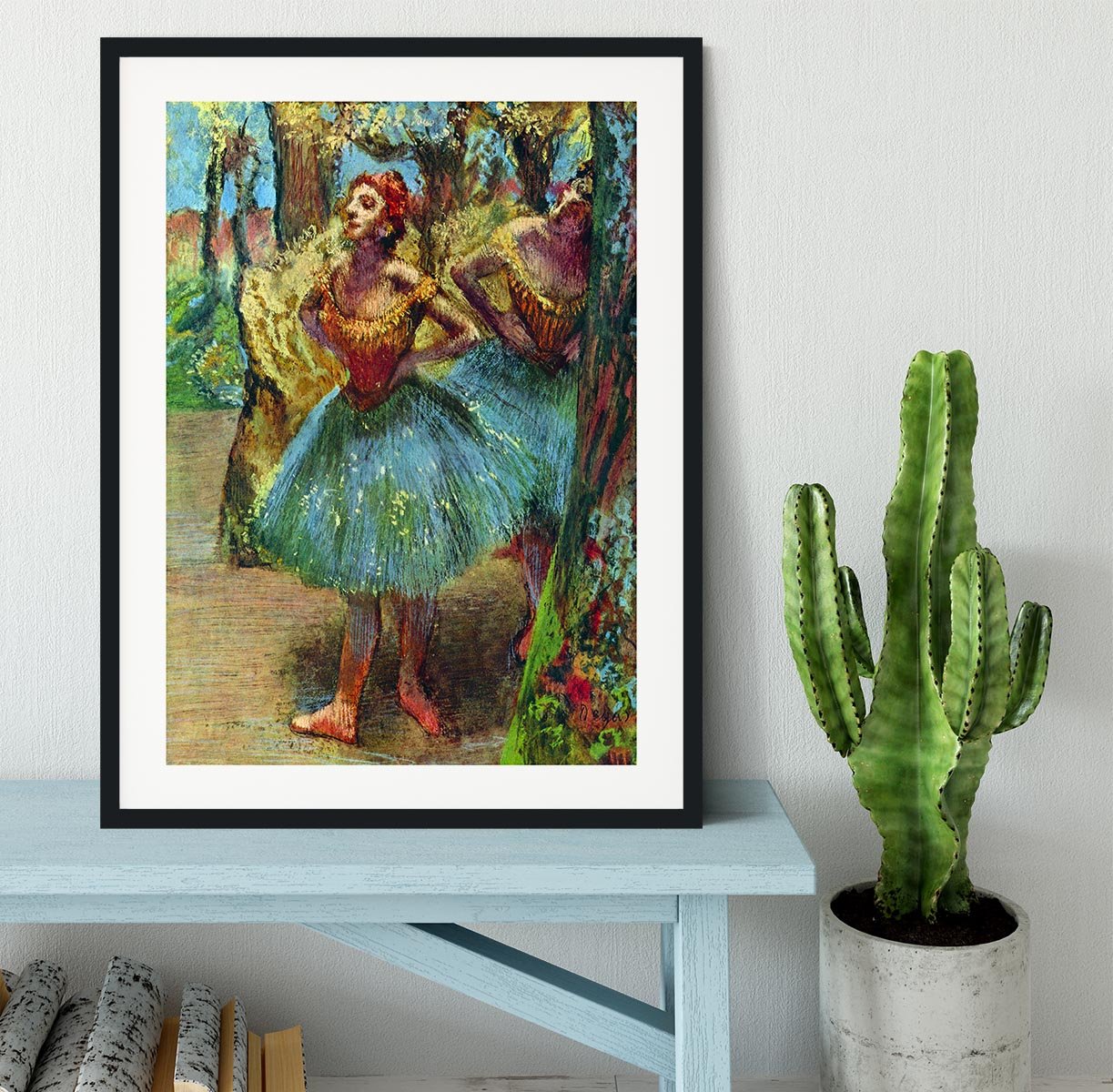 Dancers 2 by Degas Framed Print - Canvas Art Rocks - 1