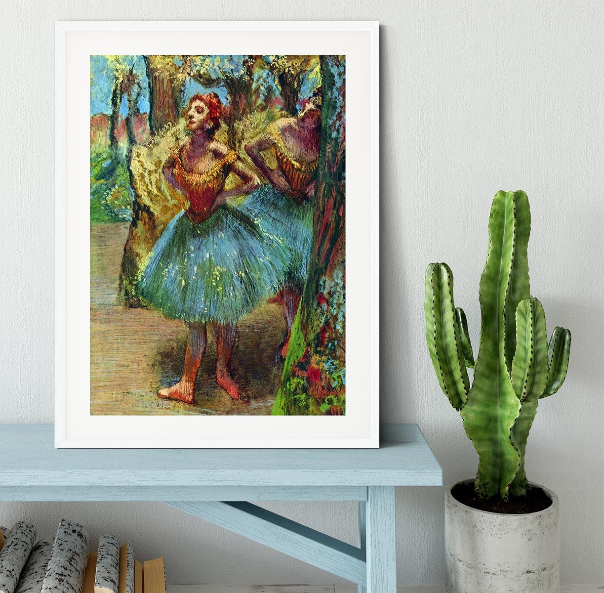 Dancers 2 by Degas Framed Print - Canvas Art Rocks - 5