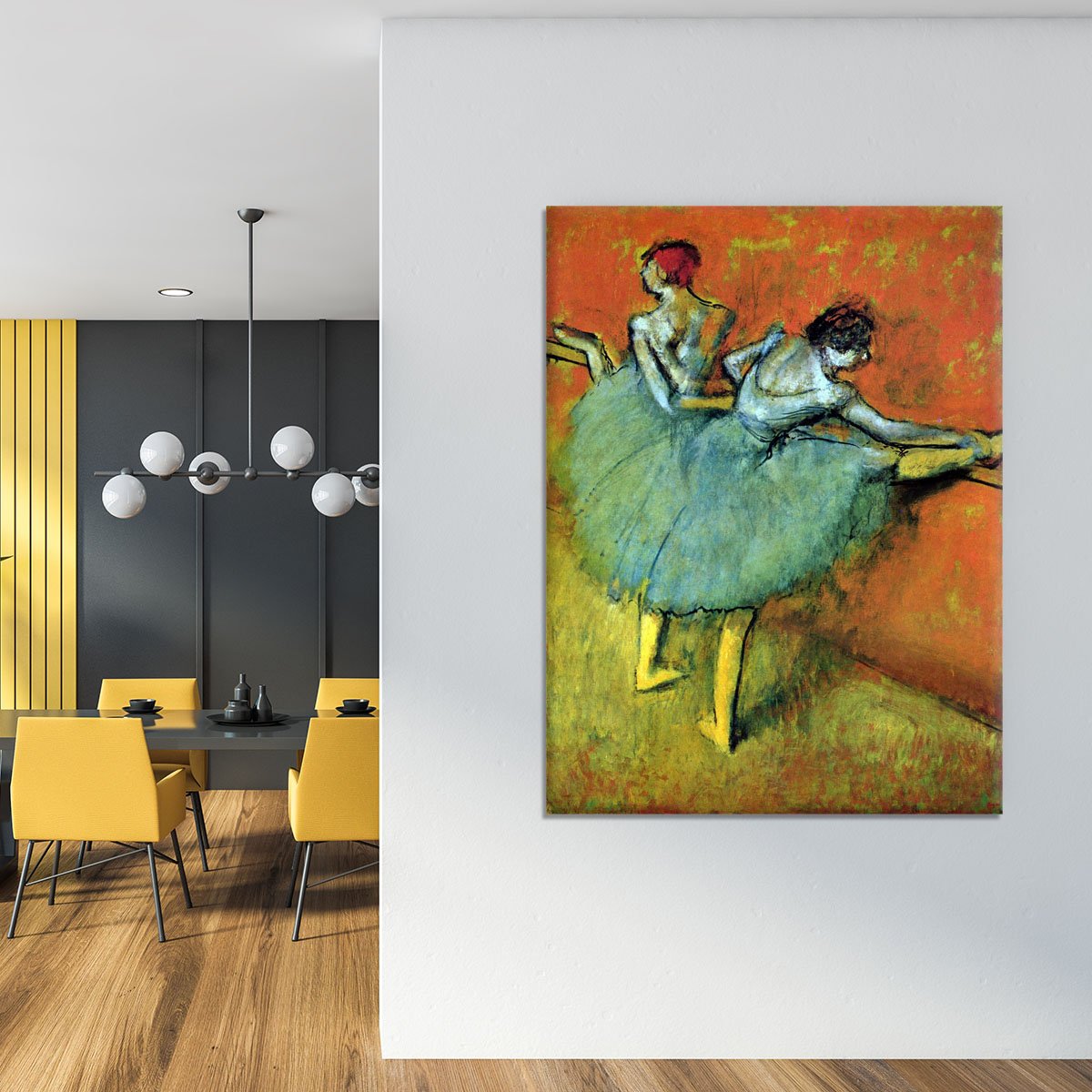 Dancers at the bar 1 by Degas Canvas Print or Poster